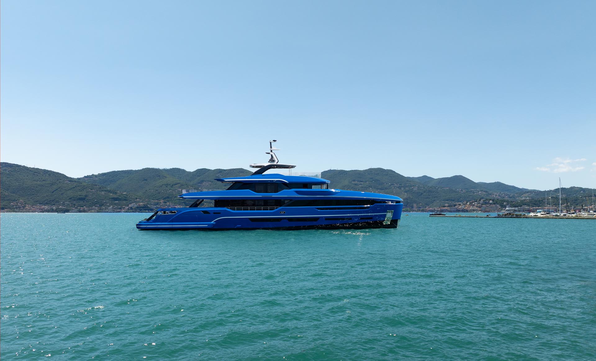 NAVIS Writer Custom Gem  Show thinking Baglietto Launches Bold Cobalt Blue DOM133 ‘Sui Generis’, Marking Seventh Launch of 2025